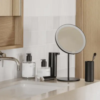 MODO LED Kosmetikspiegel Black