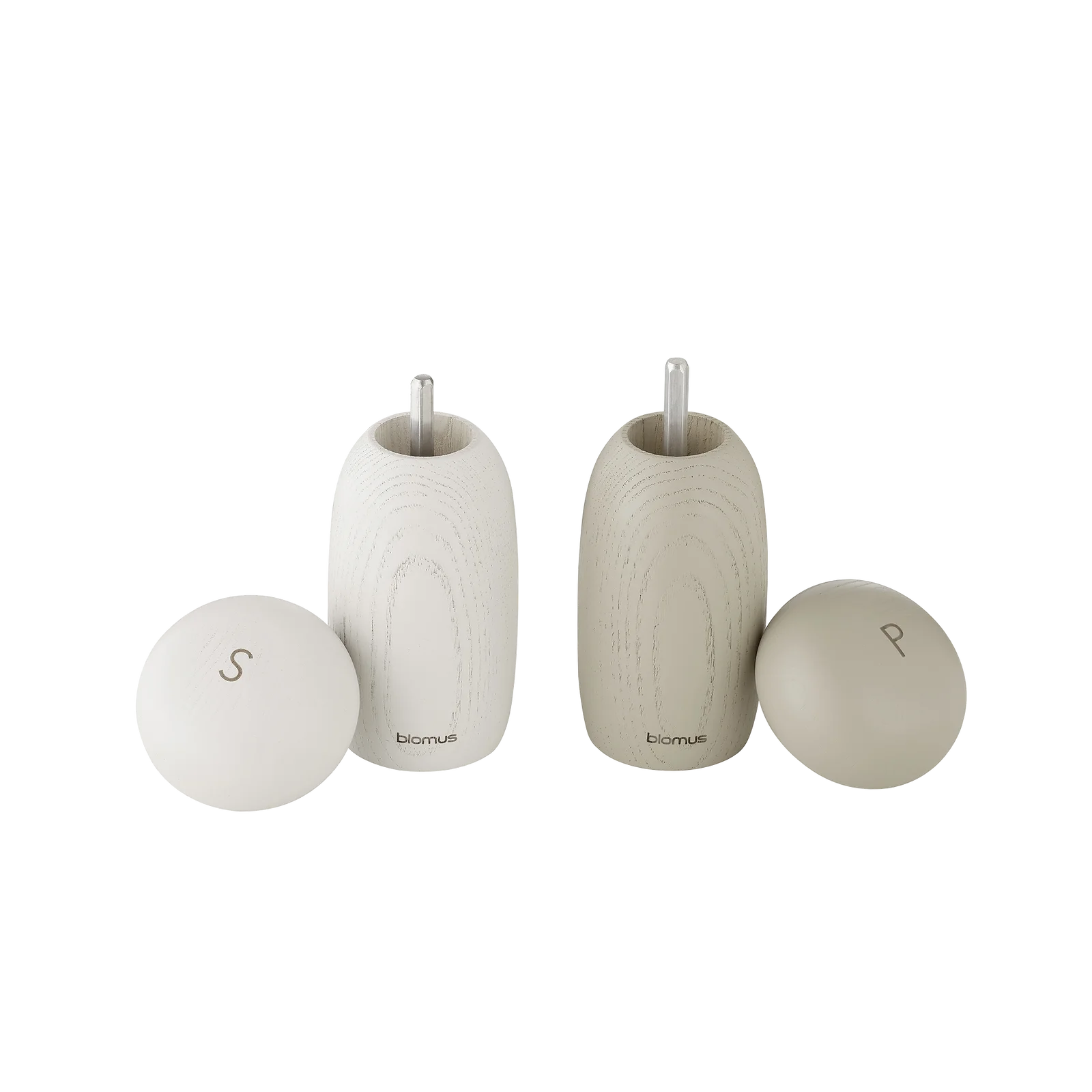 Salz- & Pfeffermühle -MOLI- 2er Set Oak, 2er Set