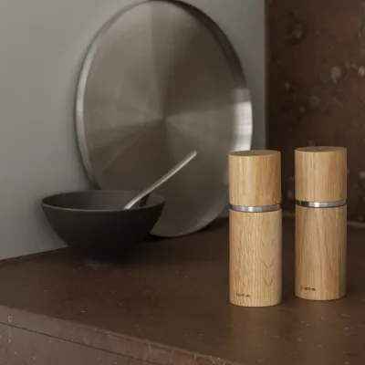 Salz- & Pfeffermühle -PEPE- 2er Set Oak Oak
