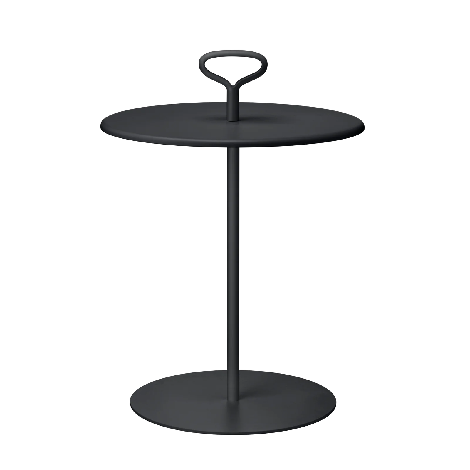 PORTER Garten-Beistelltisch (White) Black