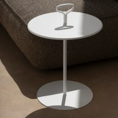 PORTER Garten-Beistelltisch (White) White
