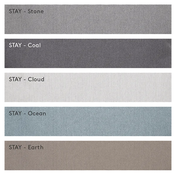 STAY Outdoor Hocker 60x60cm Cloud - Größe 60 x 60 cm