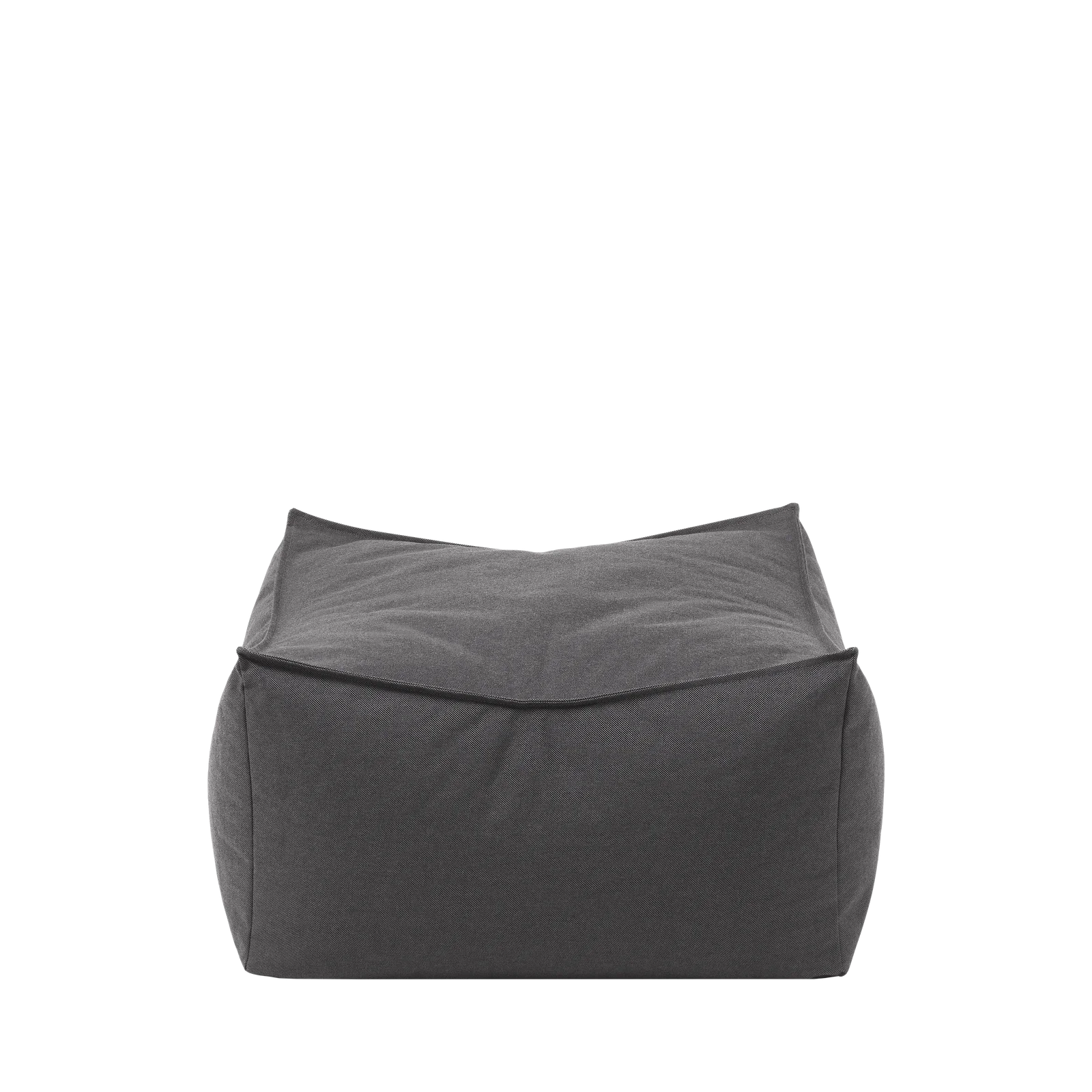 STAY Outdoor Hocker 60x60cm Coal - Größe 60 x 60 cm