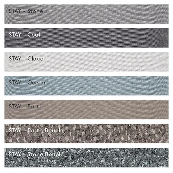 Outdoor-Kissen -STAY- 45x45cm Stone - Größe 45 x 45 cm