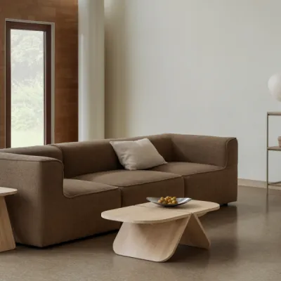 SUKOYA Metallregal (Weiß geölt, S) Nomad, White oiled Oak Veneer