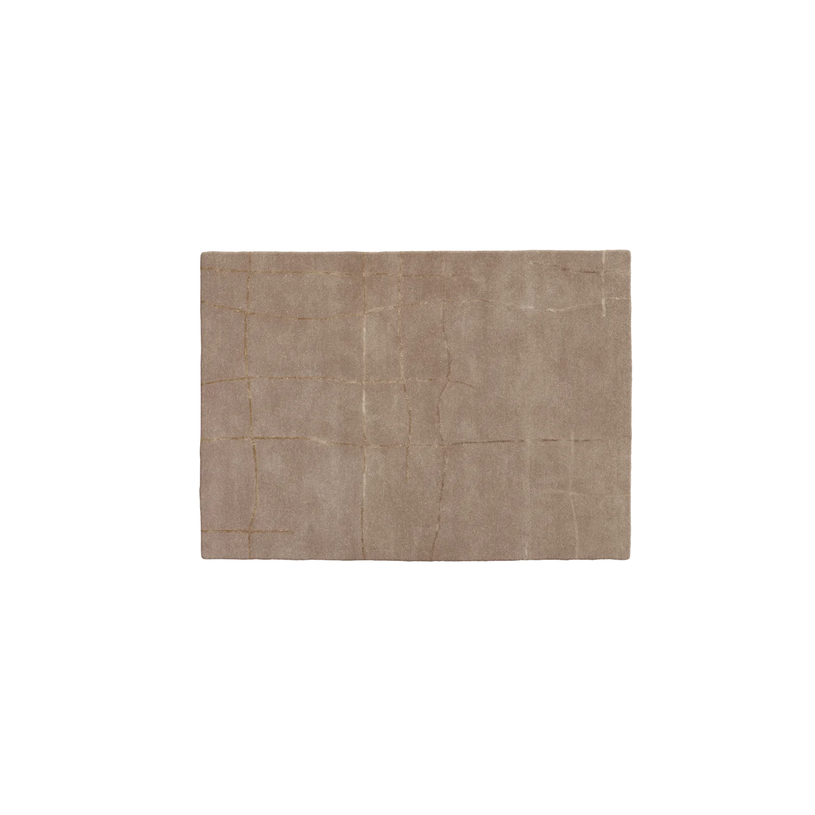 Teppich -TARJA- Beige S Taupe - Größe S
