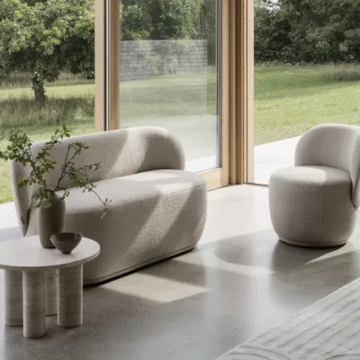 UZU Teppich Zinc S Beige