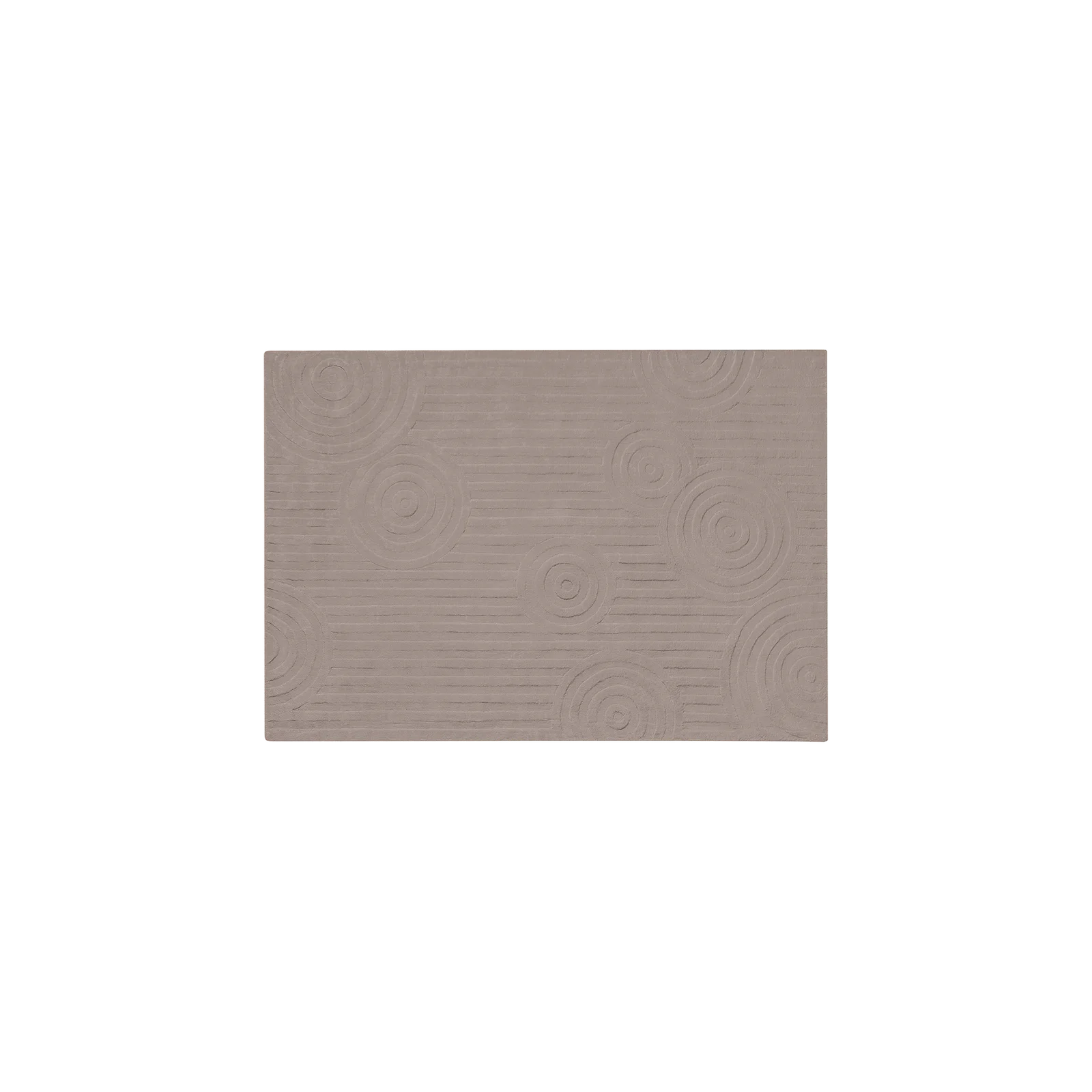 UZU Teppich Zinc S Taupe - Größe S