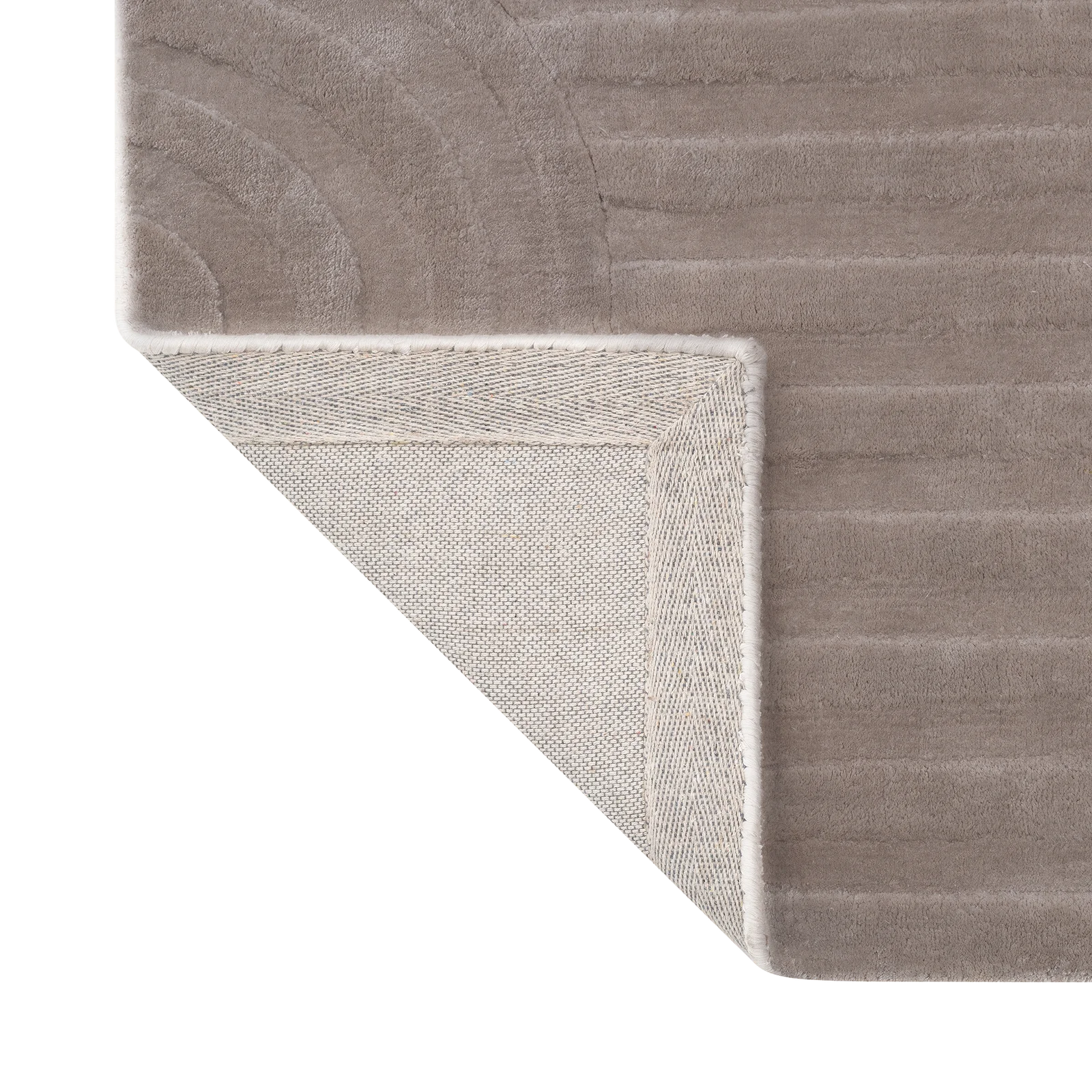UZU Teppich Zinc S Taupe - Größe S
