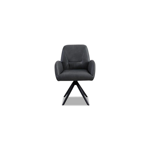 Bild 1 in Galerieansicht laden. 11620 Stuhl OLE in Leder Z75 - anthracite - Stuhl Leder