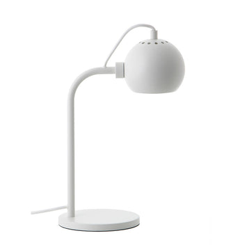 Tischlampe BALL SINGLE weiß Matt - Tischleuchten