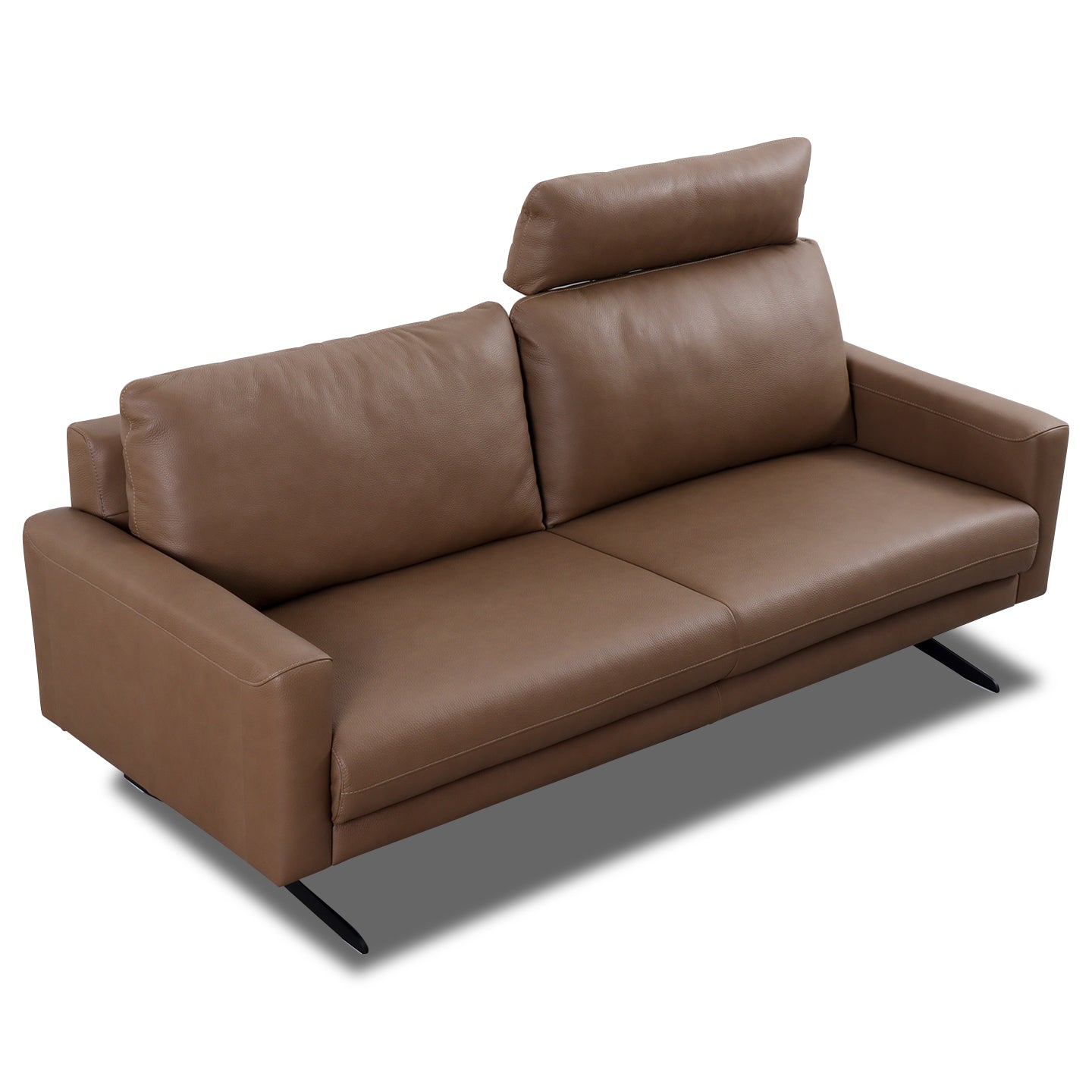 Willi Schillig Sofa 12552 Maxxim Variante in Leder Z84 fango