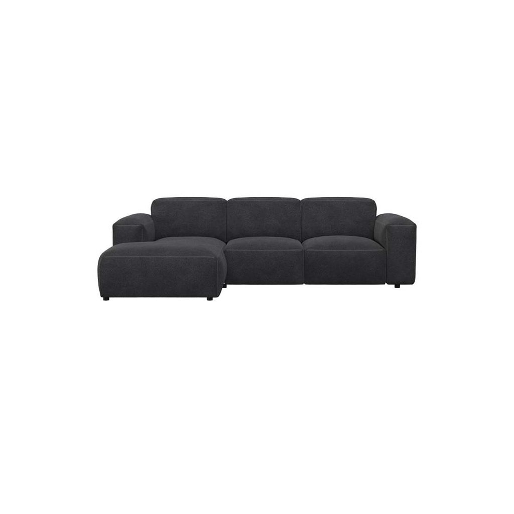 Ecksofa Lucera in Stoff Bormio