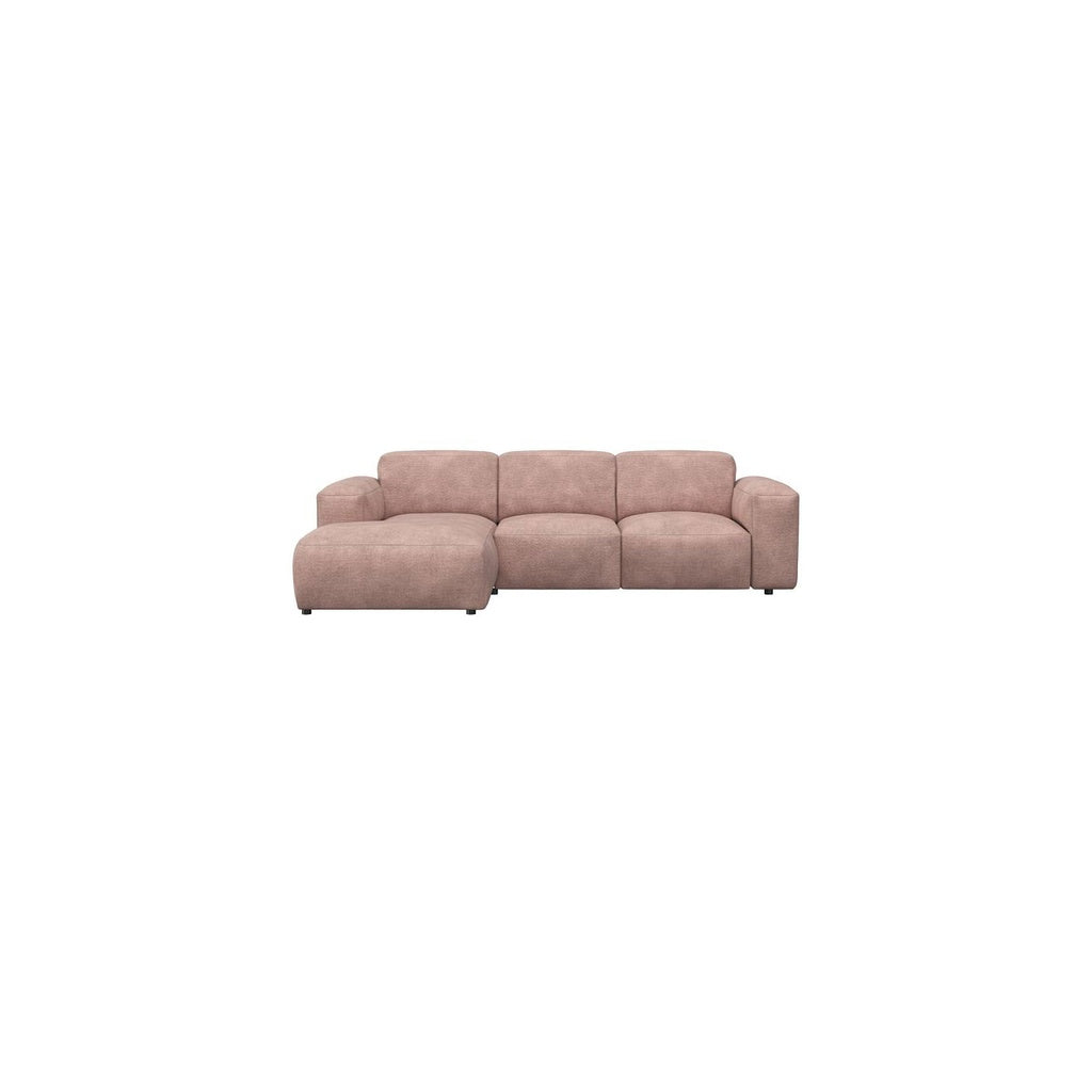 Ecksofa Lucera in Stoff Bormio