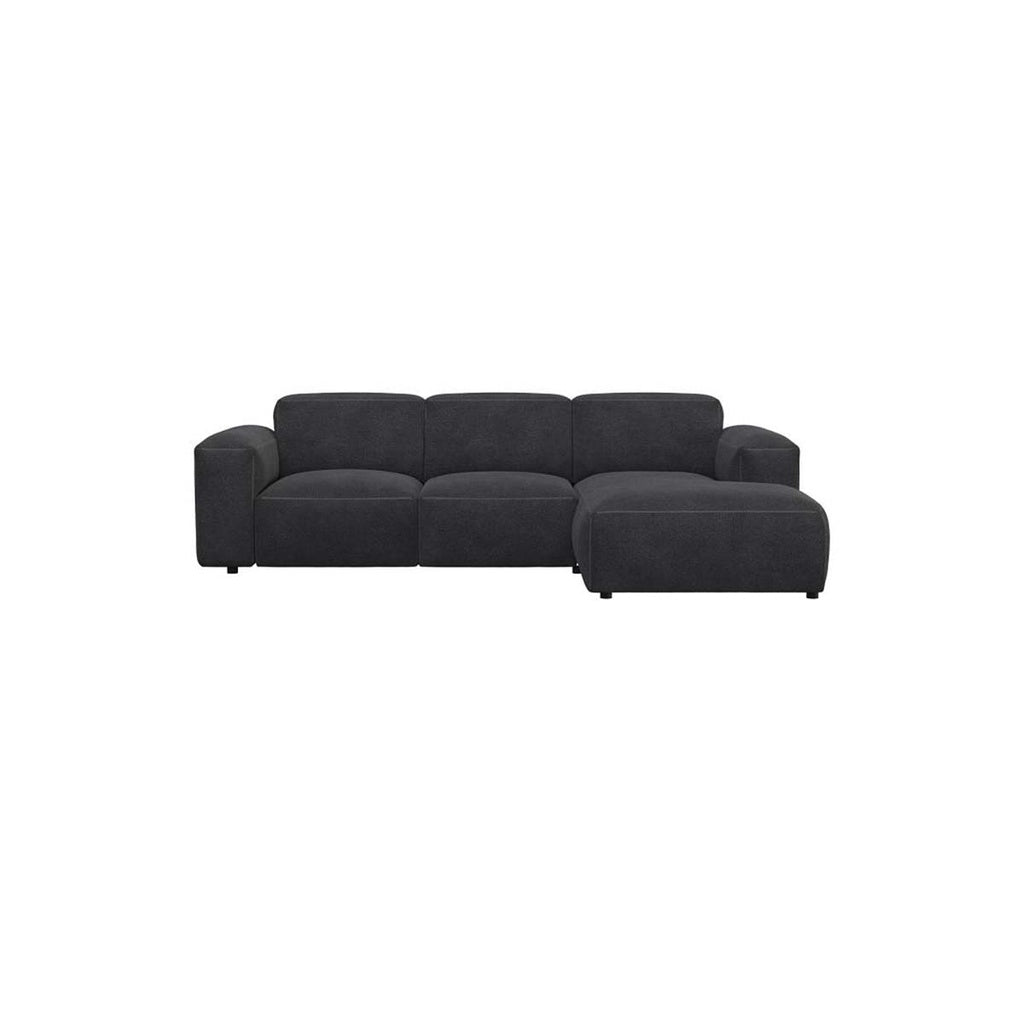 Ecksofa Lucera in Stoff Bormio