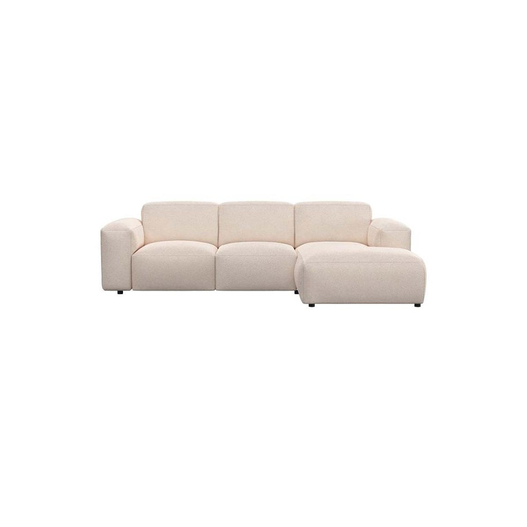 Ecksofa Lucera in Stoff Bormio