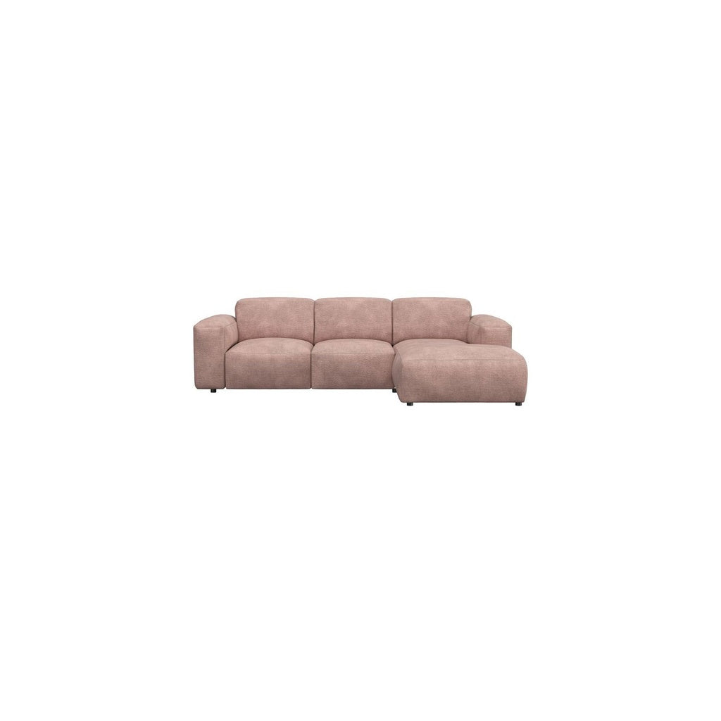 Ecksofa Lucera in Stoff Bormio