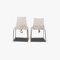 2er Set Stuhl Zebra Antishock 2273 transparent - Stuhl Kunststoff