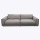 3C Candy Big Sofa King Size in Leder Movini - Sofa Leder