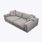 3C Candy Big Sofa King Size in Leder Movini - Sofa Leder