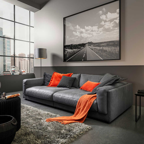 Bild 1 in Galerieansicht laden. 3C Candy Big Sofa King Size in Leder Movini