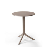 Outdoor Tisch SPRITZ Ø 60,5cm - tortora - Gartentisch