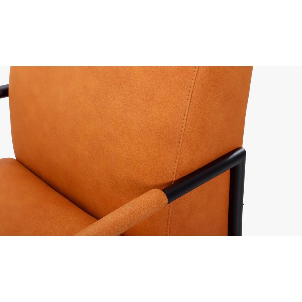 7400 exklusiv Sessel in Leder Bison ocker - Sessel Leder