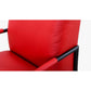 7400 exklusiv Sessel in Leder Bronco rot - Sessel Leder