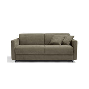 Schlafsofa Tokyo in Stoff Ornellaia braun - Schlafsofa Stoff