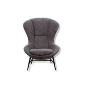 Sessel QUEEN in Stoff Taranto grau - Sessel Stoff