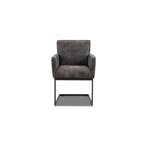 Bild 1 in Galerieansicht laden. LUNA 2x Freischwinger Stuhl in Leder Africa moro - Stuhl Leder