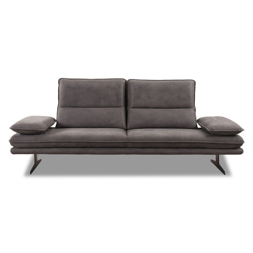 Bild 1 in Galerieansicht laden. Sofa 16777 BROADWAY in Microfaser S37 anthracite - Sitzdesign
