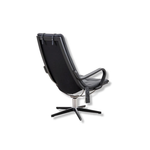 Bild 1 in Galerieansicht laden. Sessel Life in Leder Naturelle schwarz - Relaxsessel Leder