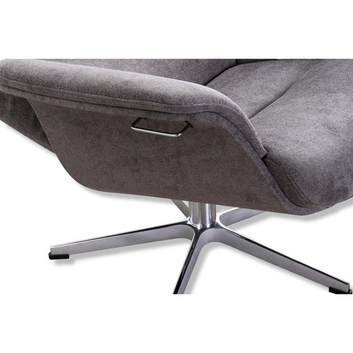 Bild 1 in Galerieansicht laden. Sessel Time Out in Stoff Velvety mole - Relaxsessel Stoff