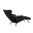 Bild 1 in Galerieansicht laden. Chaiselonge CLEMENT in Leder Dakota deep black - Relaxsessel Leder