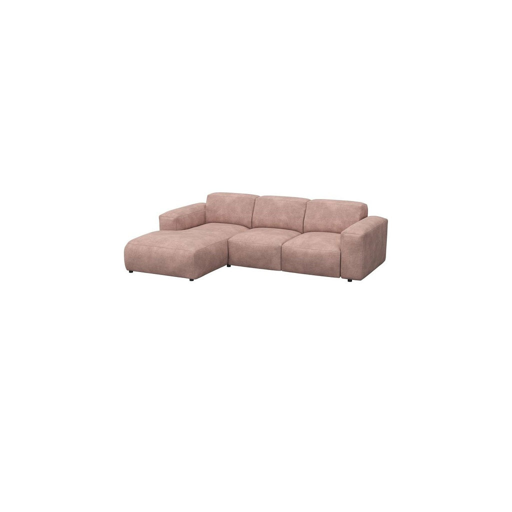 Ecksofa Lucera in Stoff Bormio