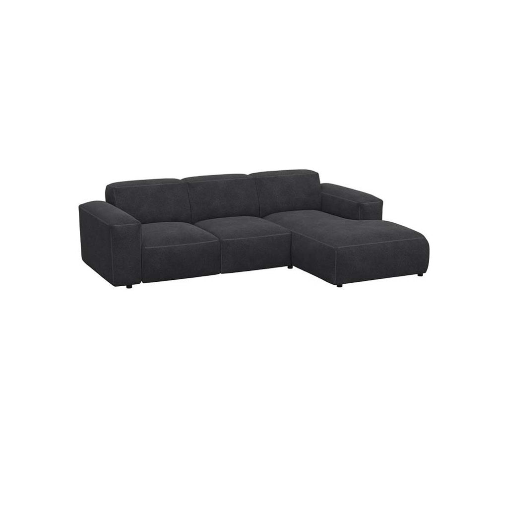 Ecksofa Lucera in Stoff Bormio