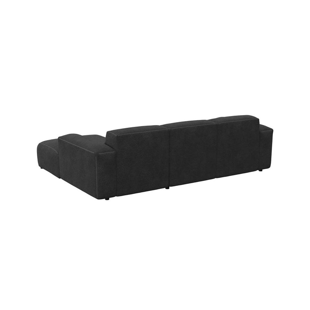 Ecksofa Lucera in Stoff Bormio