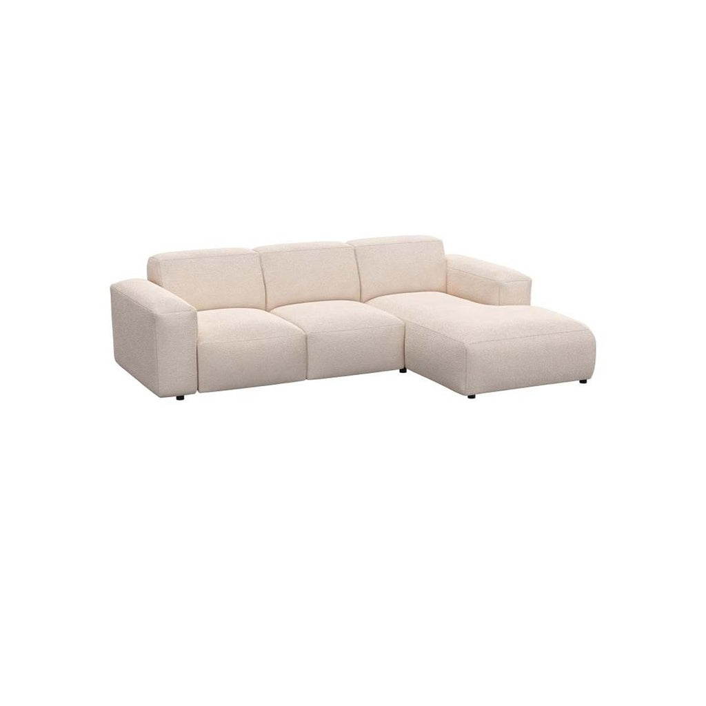 Ecksofa Lucera in Stoff Bormio