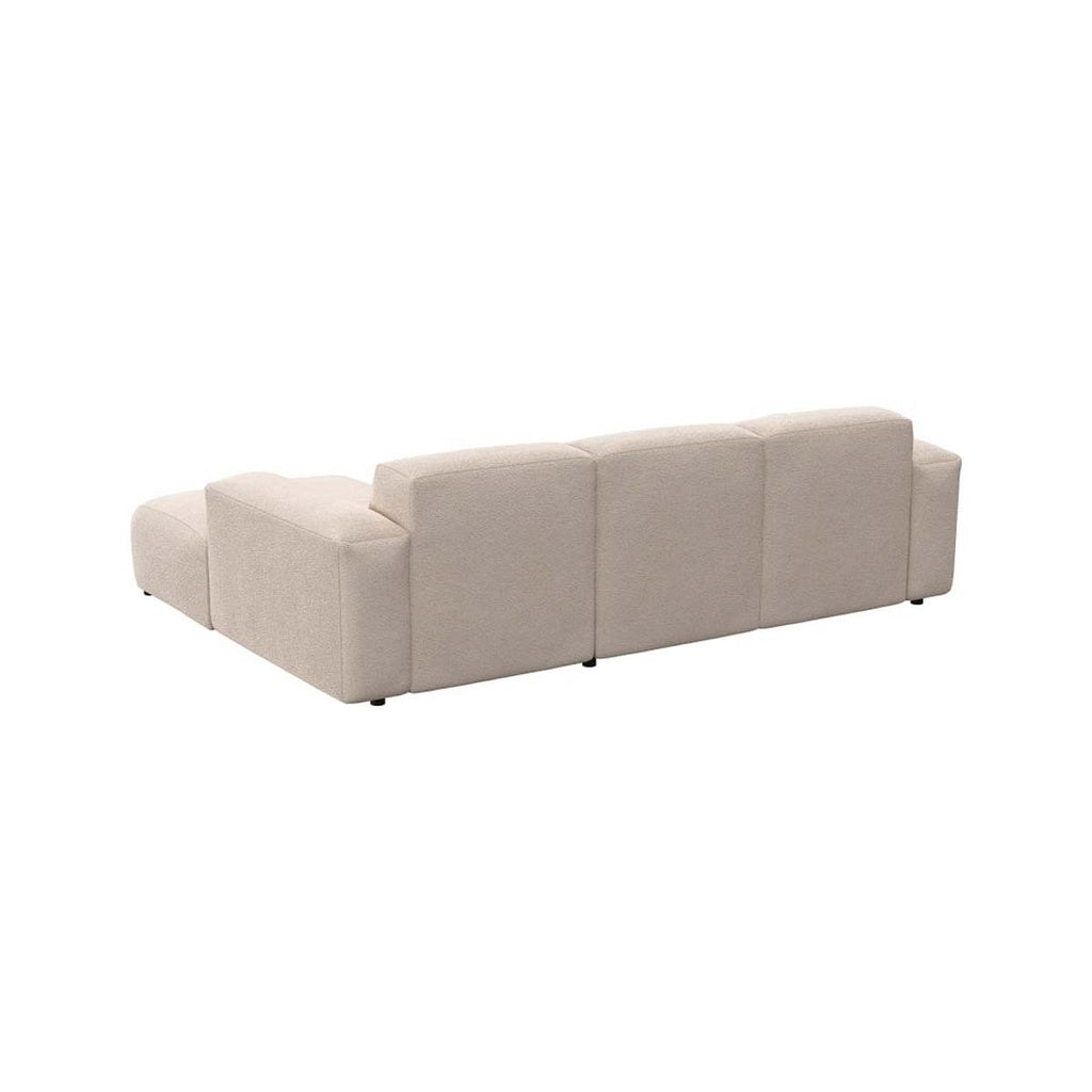 Ecksofa Lucera in Stoff Bormio