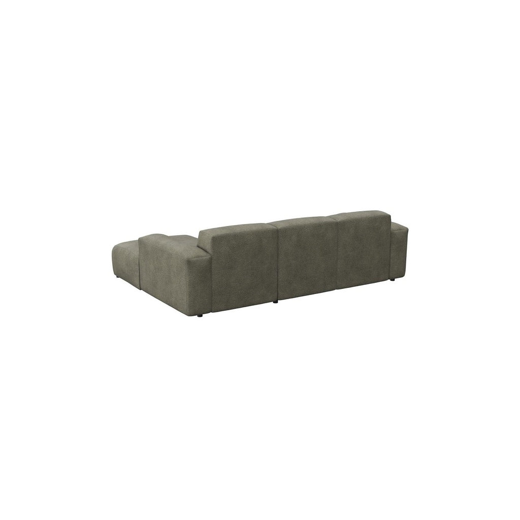 Ecksofa Lucera in Stoff Bormio