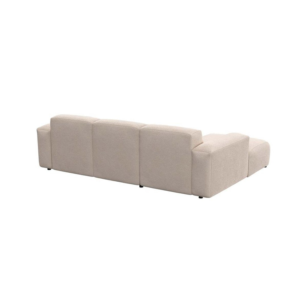 Ecksofa Lucera in Stoff Bormio