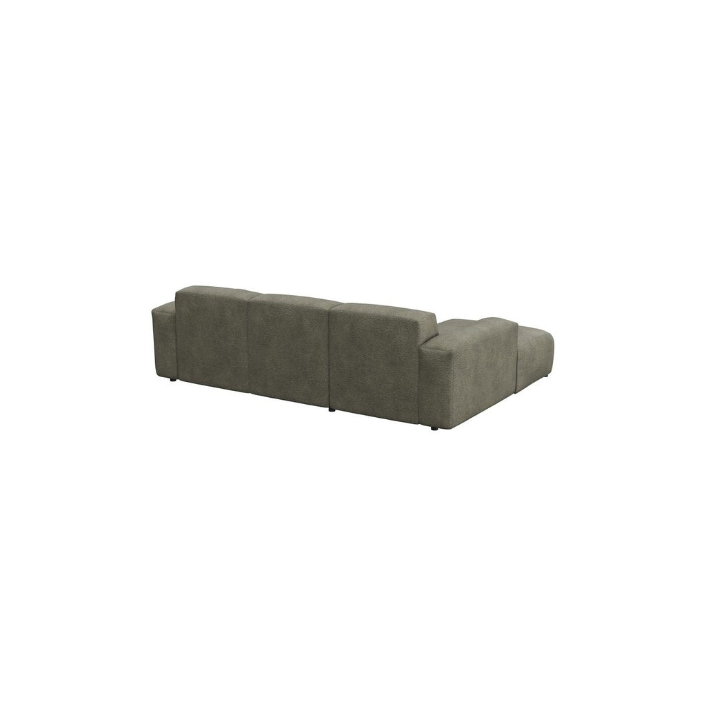 Ecksofa Lucera in Stoff Bormio