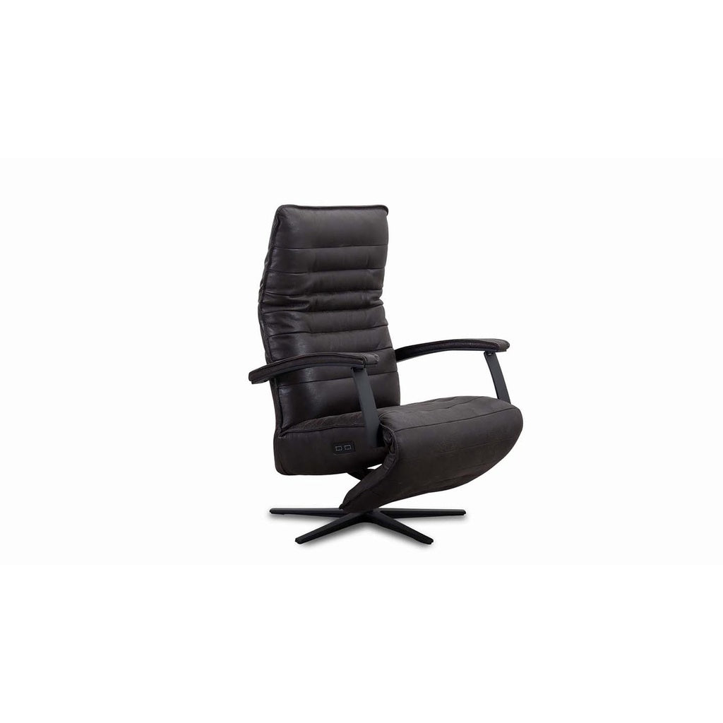 Relax Sessel Mexico in Leder Africa espresso - Relaxsessel Leder