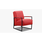 7400 exklusiv Sessel in Leder Bronco rot - Sessel Leder