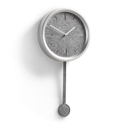 Wandpendeluhr NEXO Metall silber - Wanddeko