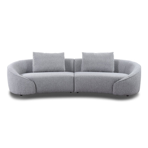 Bild 1 in Galerieansicht laden. 4-Sitzer Sofa ALBA in Boucle Stoff - Sitzdesign