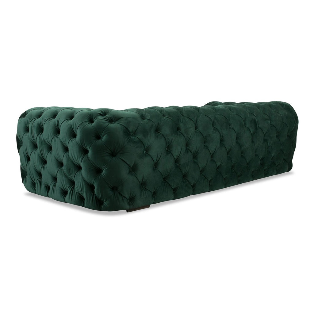 Sofa Chester Pluto in Stoff Amsterdam dunkelgrün - Sitzdesign