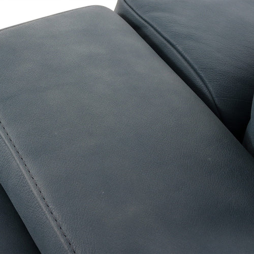 Bild 1 in Galerieansicht laden. Sofa 23668 PIERRE in Leder Z78 navy - Sitzdesign