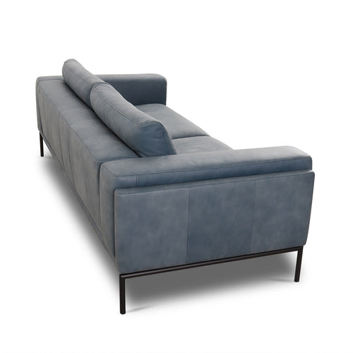 Bild 1 in Galerieansicht laden. Sofa 23668 PIERRE in Leder Z78 navy - Sitzdesign